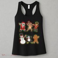 Dabbing Christmas Characters Santa Dab Women's Tank Top thumb 3