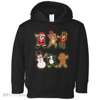 Dabbing Christmas Characters Santa Dab Toddler Hoodie thumb 0