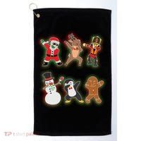Dabbing Christmas Characters Santa Dab Golf Towel thumb 0