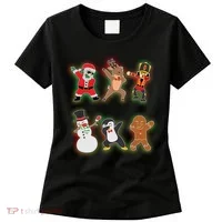 Dabbing Christmas Characters Santa Dab Women's T-Shirt thumb 0