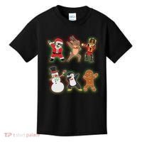 Dabbing Christmas Characters Santa Dab Kids T-Shirt thumb 0