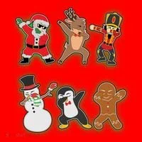 Dabbing Christmas Characters Santa Dab Santa Hat thumb 1