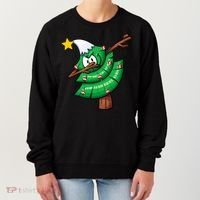 Dabbing Christmas Tree Women's Sweatshirt thumb 0