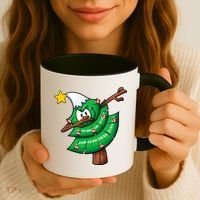 Dabbing Christmas Tree Coffee Mug thumb 3