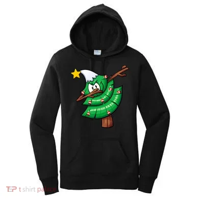 Dabbing Christmas Tree Women's Hoodie