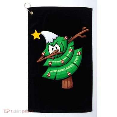 Dabbing Christmas Tree Golf Towel