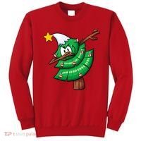Dabbing Christmas Tree Sweatshirt thumb 0