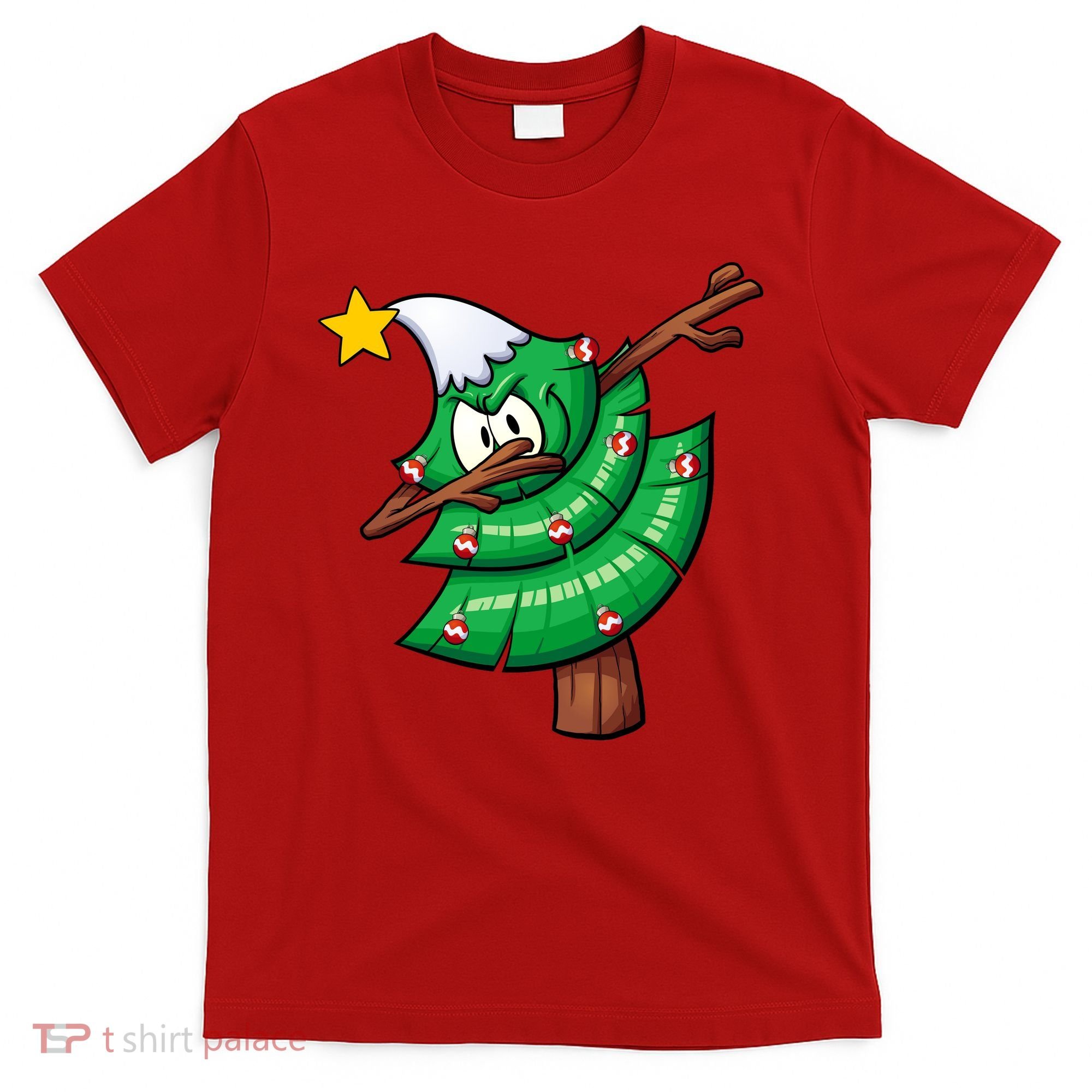 Dabbing Christmas Tree T-Shirt
