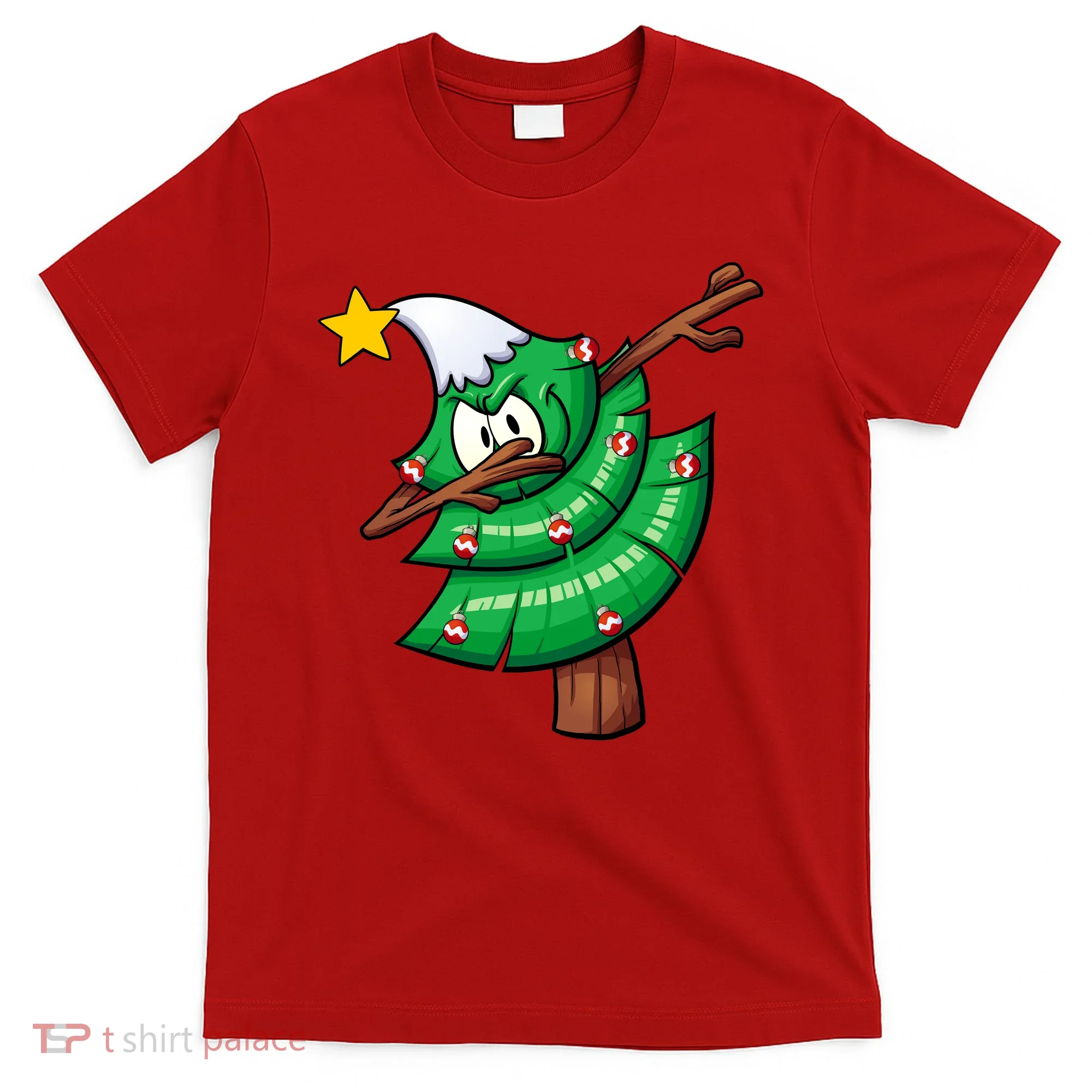 Dabbing Christmas Tree T-Shirt