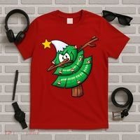 Dabbing Christmas Tree T-Shirt thumb 5