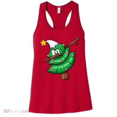 Dabbing Christmas Tree Women's Tank Top