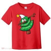 Dabbing Christmas Tree Toddler T-Shirt thumb 0