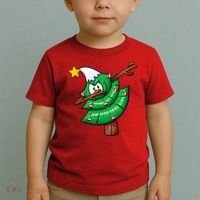 Dabbing Christmas Tree Toddler T-Shirt thumb 2