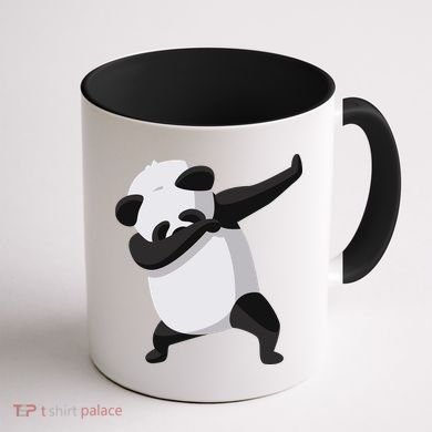 Dabbing Dab Panda Coffee Mug back
