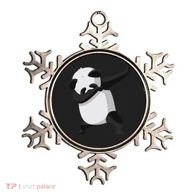 Dabbing Dab Panda Ornament