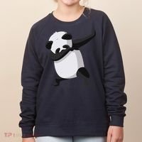 Dabbing Dab Panda Women's Sweatshirt thumb 0
