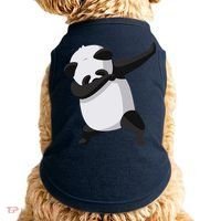 Dabbing Dab Panda Doggie Tank thumb 0