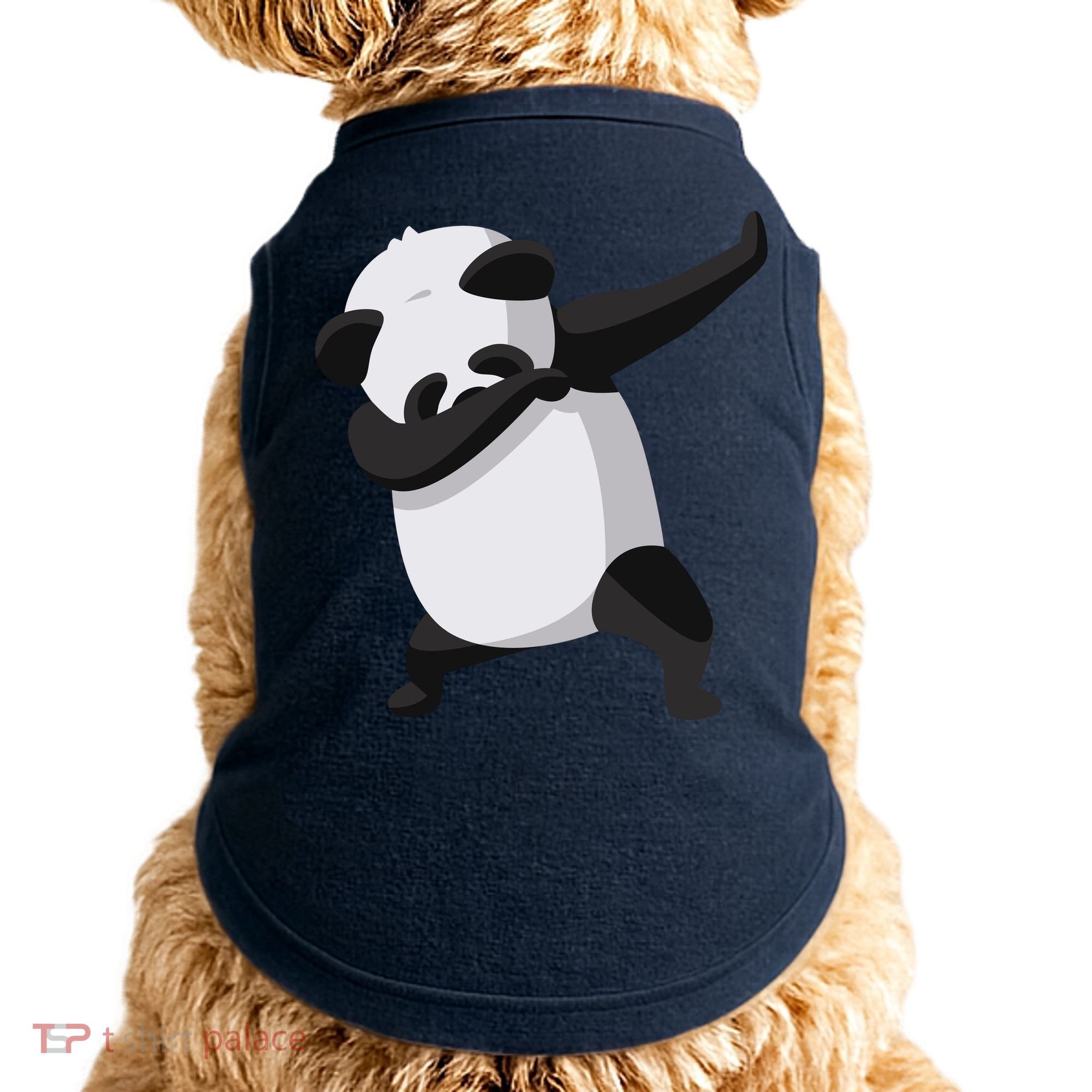 Dabbing Dab Panda Doggie Tank