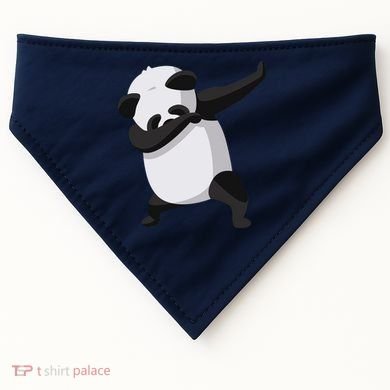 Dabbing Dab Panda USA-Made Doggie Bandana