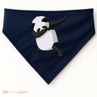 Dabbing Dab Panda USA-Made Doggie Bandana thumb 0