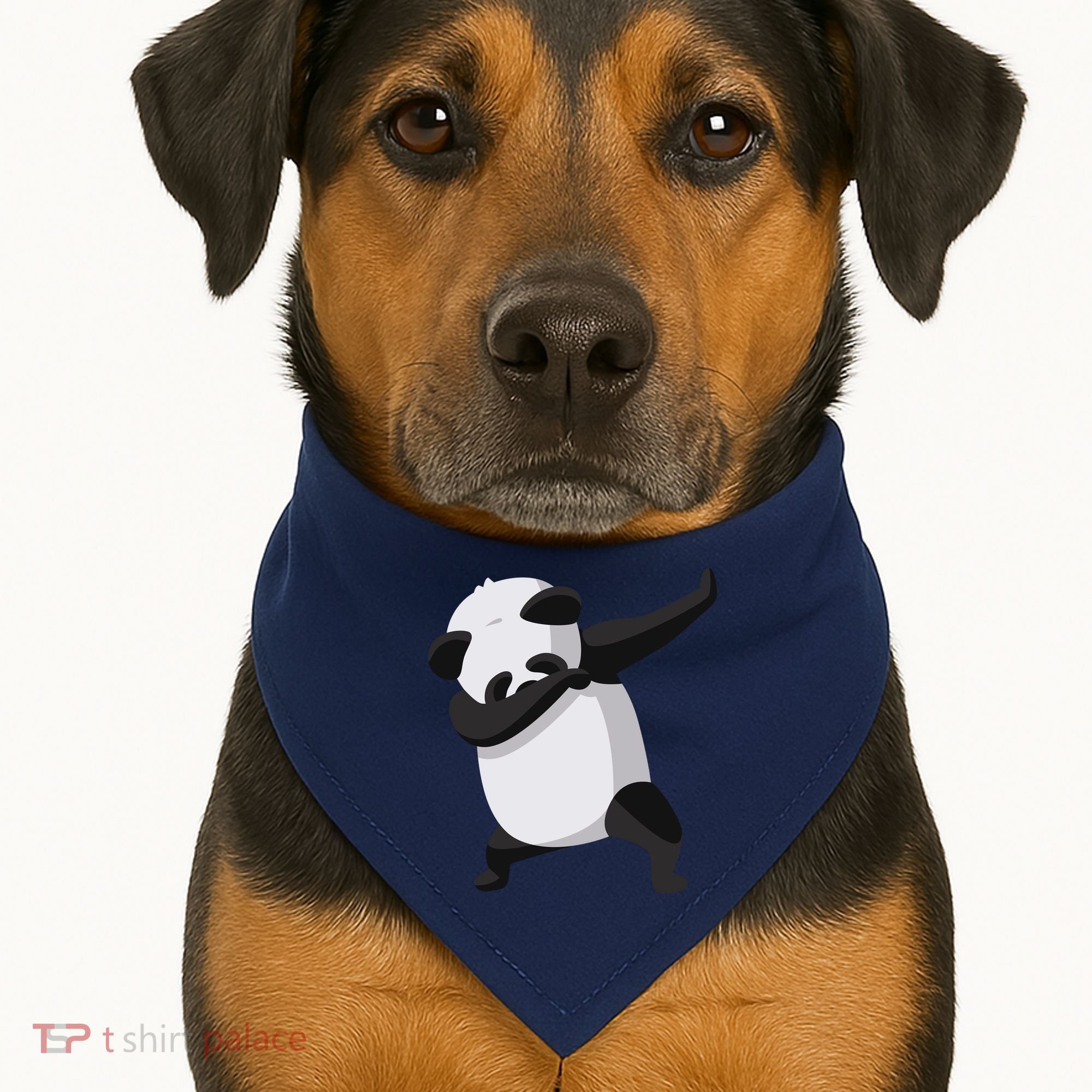 Dabbing Dab Panda USA-Made Doggie Bandana