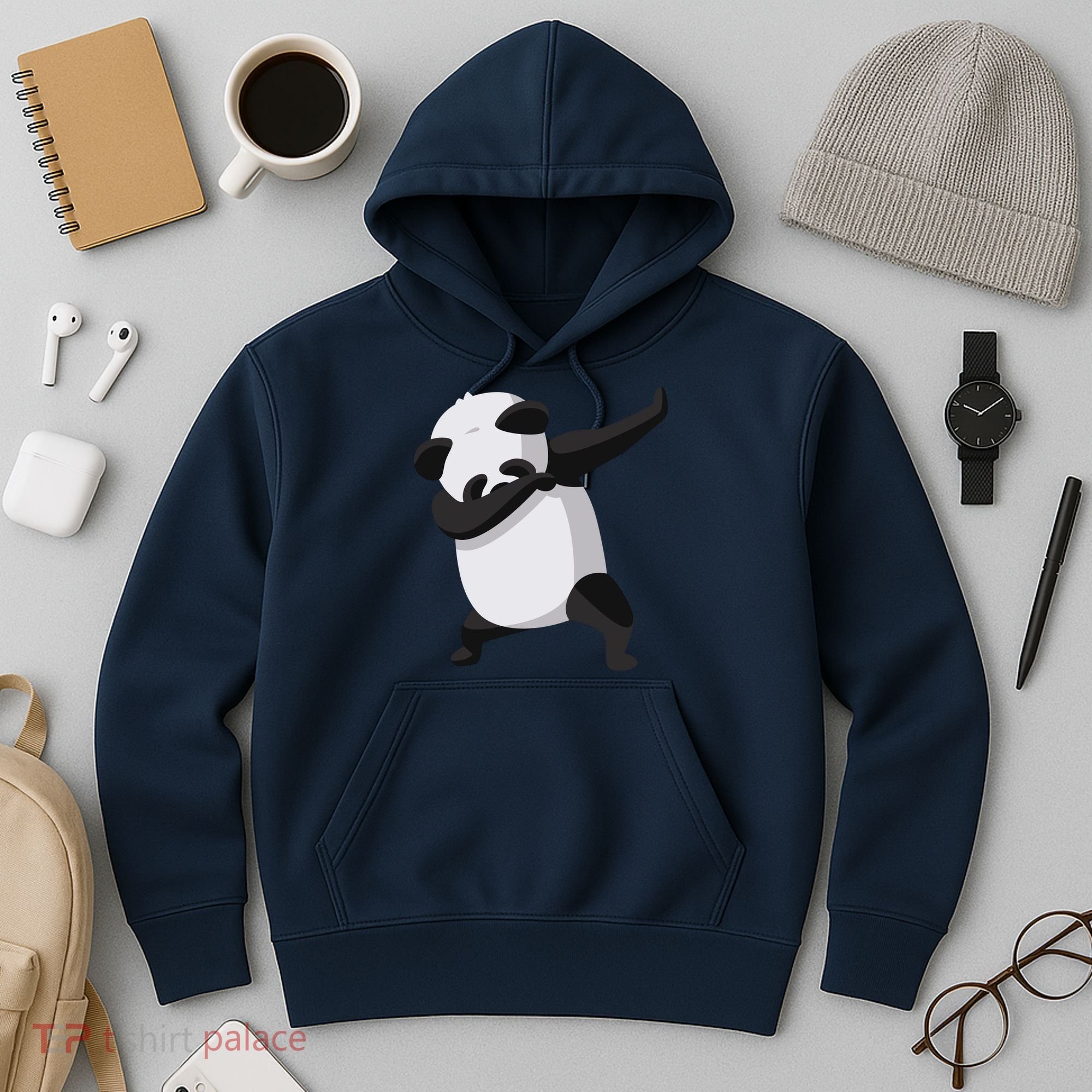 Dabbing Dab Panda Hoodie