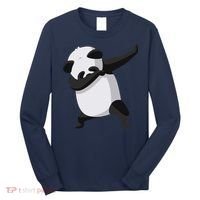 Dabbing Dab Panda Long Sleeve Shirt thumb 0
