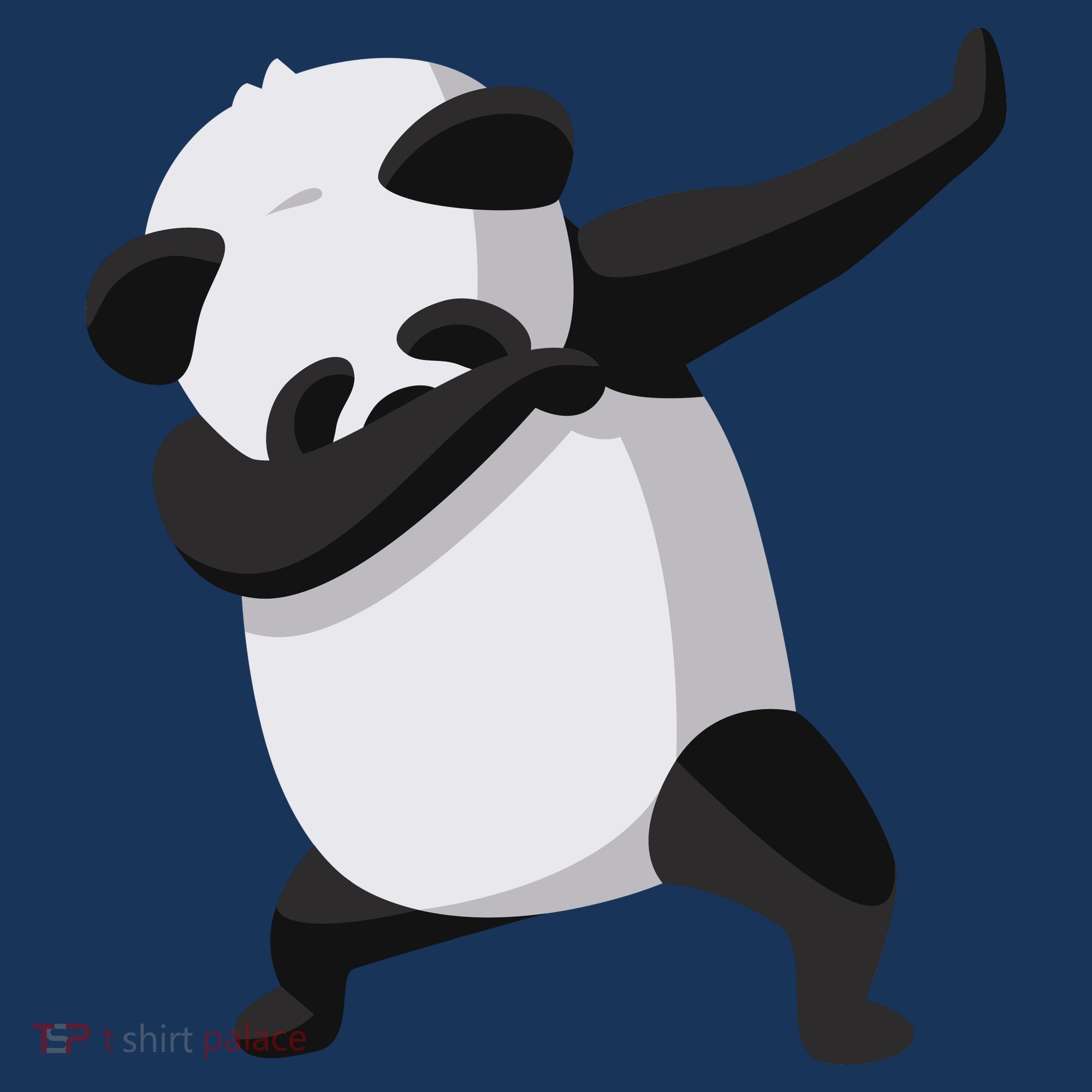 Dabbing Dab Panda Long Sleeve Shirt