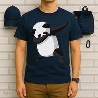 Dabbing Dab Panda T-Shirt thumb 6
