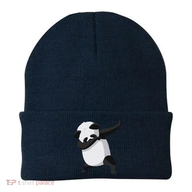 Dabbing Dab Panda Beanie