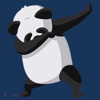 Dabbing Dab Panda Polo thumb 2