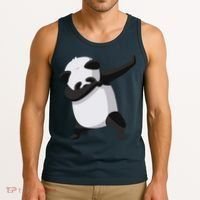 Dabbing Dab Panda Tank Top thumb 3