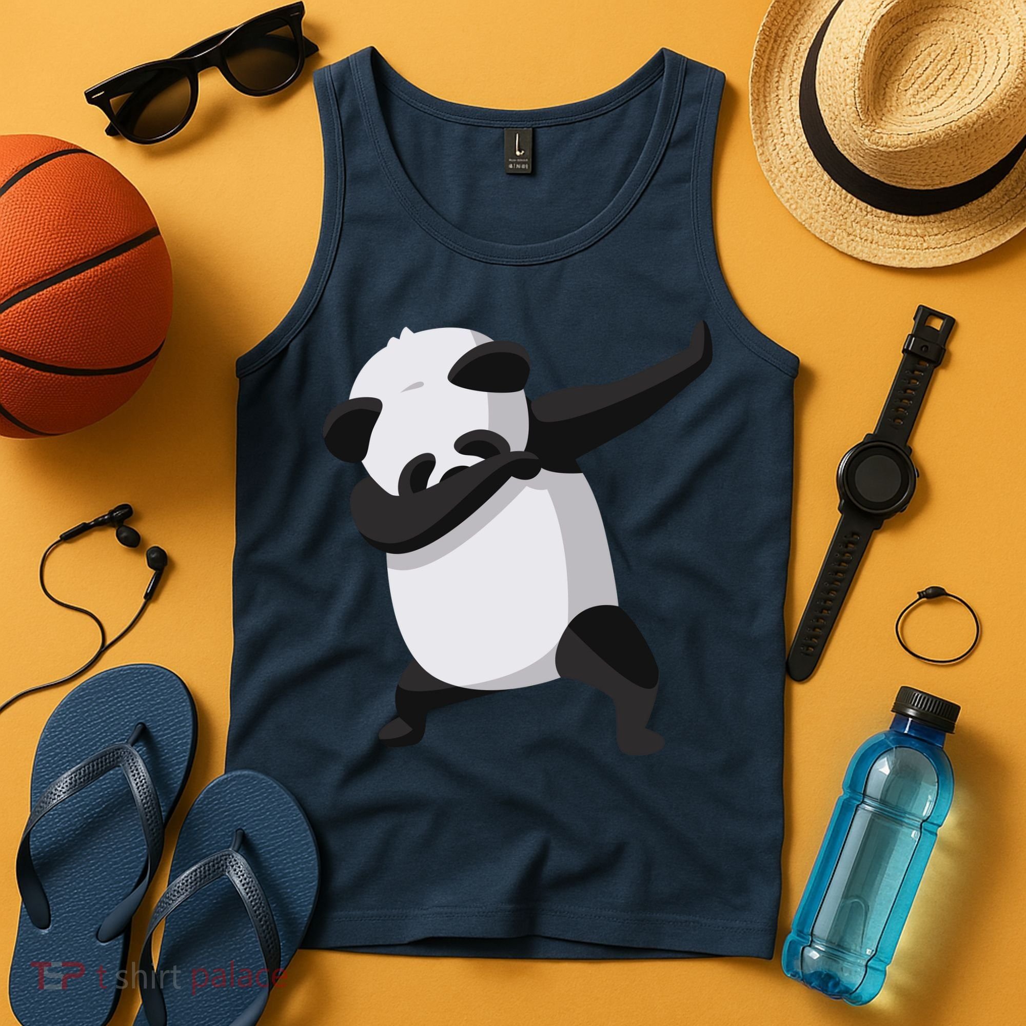 Dabbing Dab Panda Tank Top
