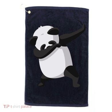 Dabbing Dab Panda Golf Towel