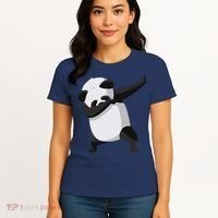 Dabbing Dab Panda Women's T-Shirt thumb 4