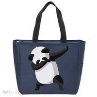 Dabbing Dab Panda Tote Bag thumb 0