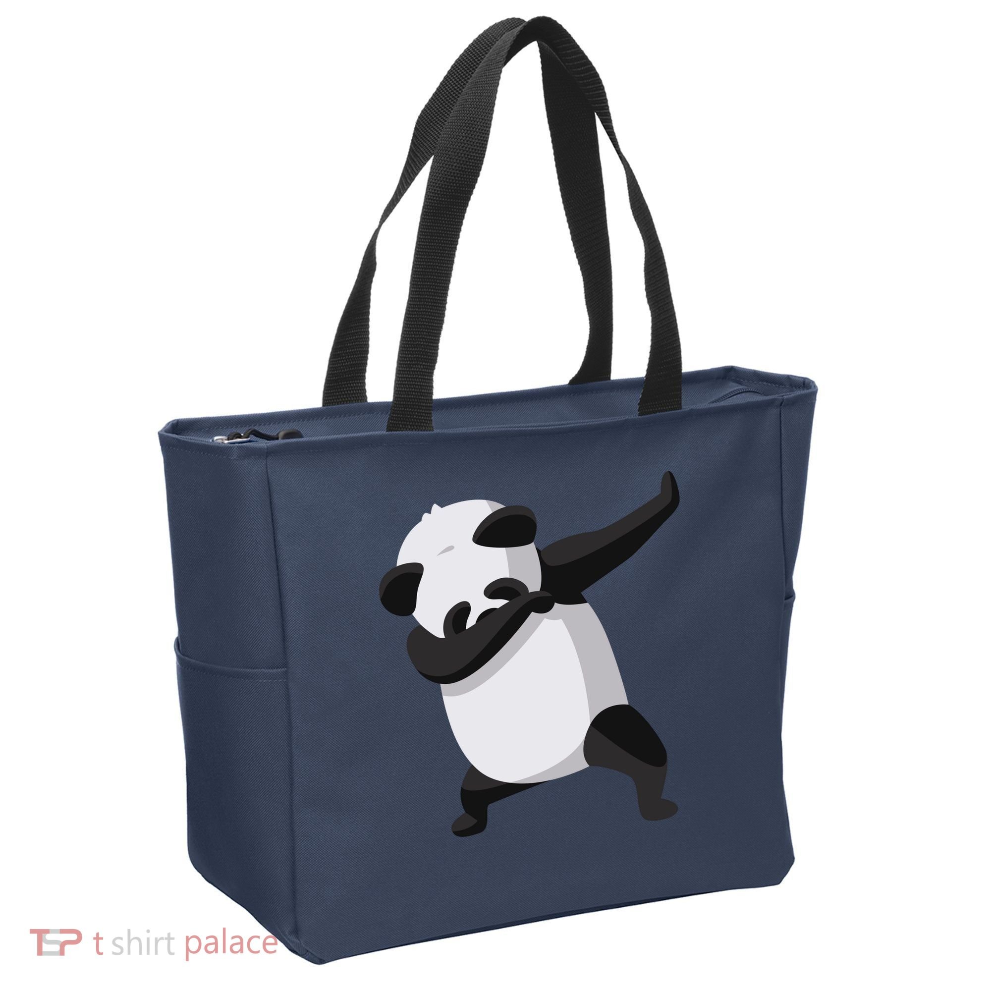 Dabbing Dab Panda Tote Bag