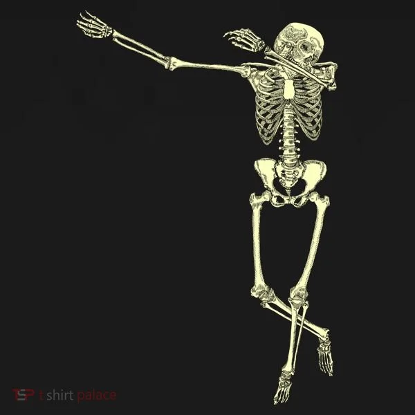 Dabbing Dab Skeleton Doggie Tank