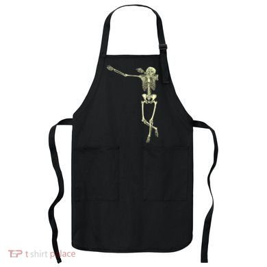 Dabbing Dab Skeleton Apron