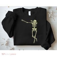 Dabbing Dab Skeleton Sweatshirt thumb 2