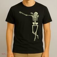 Dabbing Dab Skeleton T-Shirt thumb 3
