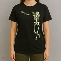 Dabbing Dab Skeleton T-Shirt thumb 4