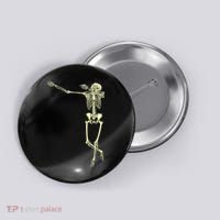 Dabbing Dab Skeleton Button thumb 0