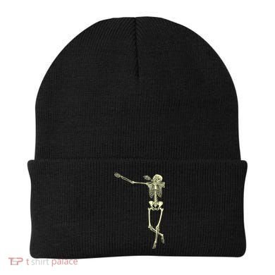 Dabbing Dab Skeleton Beanie