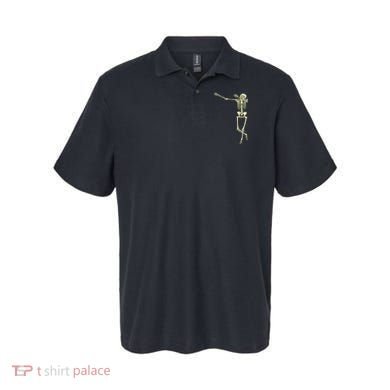 Dabbing Dab Skeleton Polo