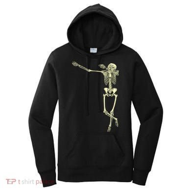 Dabbing Dab Skeleton Women's Hoodie