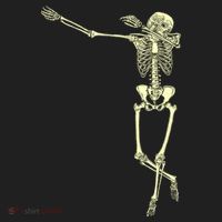Dabbing Dab Skeleton Tumbler thumb 3