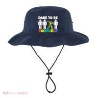 Dabbing Dare to be Yourself Autism Awareness Bucket Hat thumb 0
