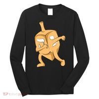 Dabbing Dreidel Long Sleeve Shirt thumb 0