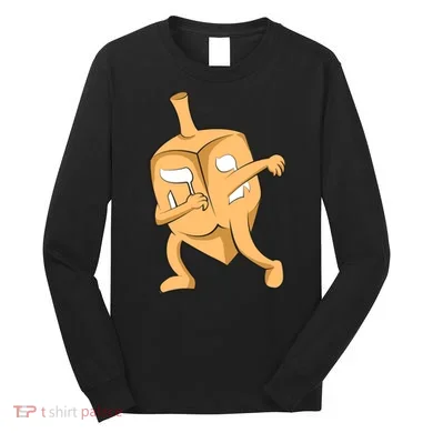 Dabbing Dreidel Long Sleeve Shirt